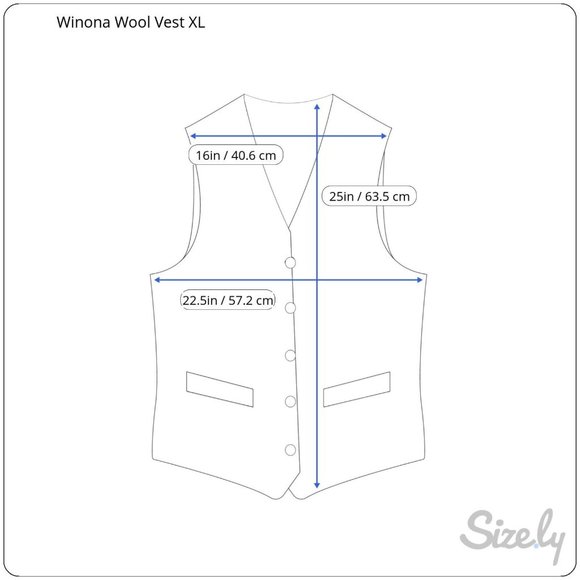 Vintage Winona Knits Lambs Wool Light Brown Cable Knit Sweater Vest USA XL - Picture 7 of 7